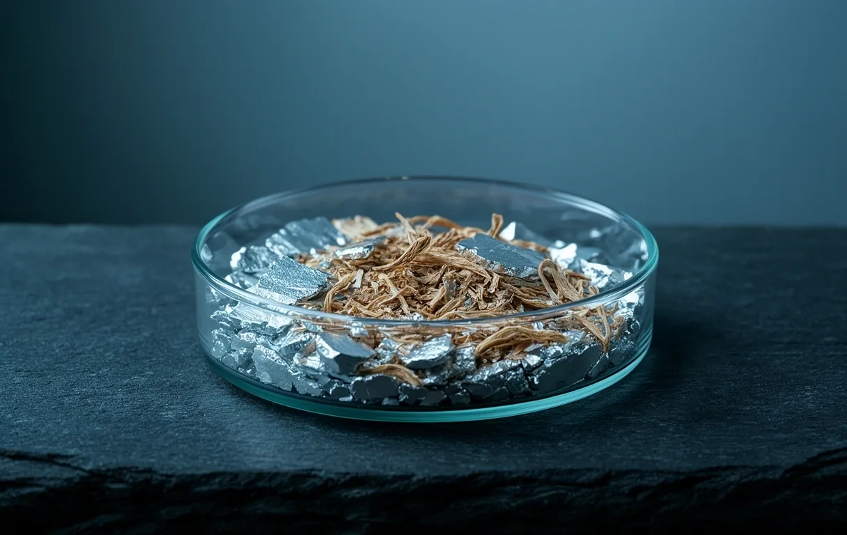 Detalle de pureza mineral